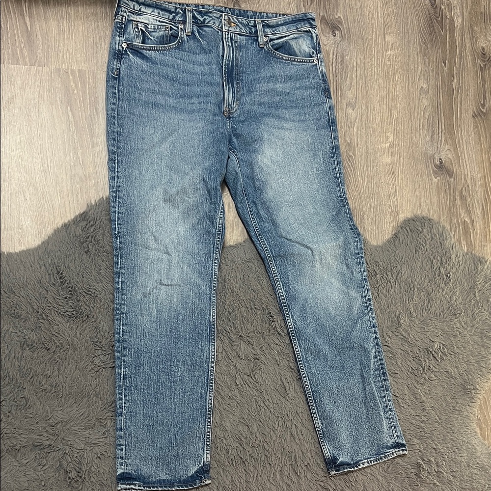 H&M High Rise Blue Jeans